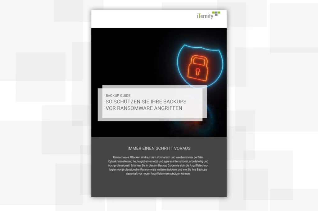 Whitepaper Backup Guide zum Schutz von Backups und geschäftskritischen Daten vor Cyberangriffen.
