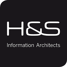 H&S Information Architects logo in white on black