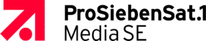 ProSiebenSat.1 Media SE logo with red arrow symbol